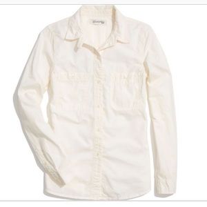 Madewell washes Cotton boyshirt